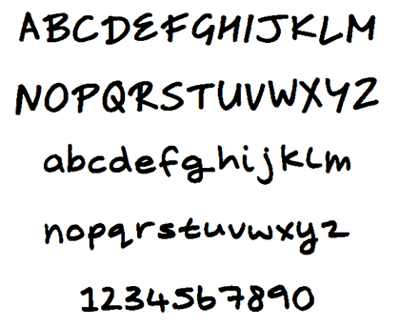 cool letters fonts. threatening letters with,