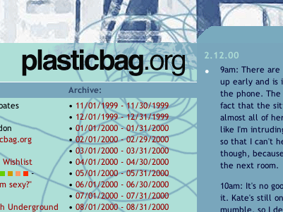 plasticbag.org Design One